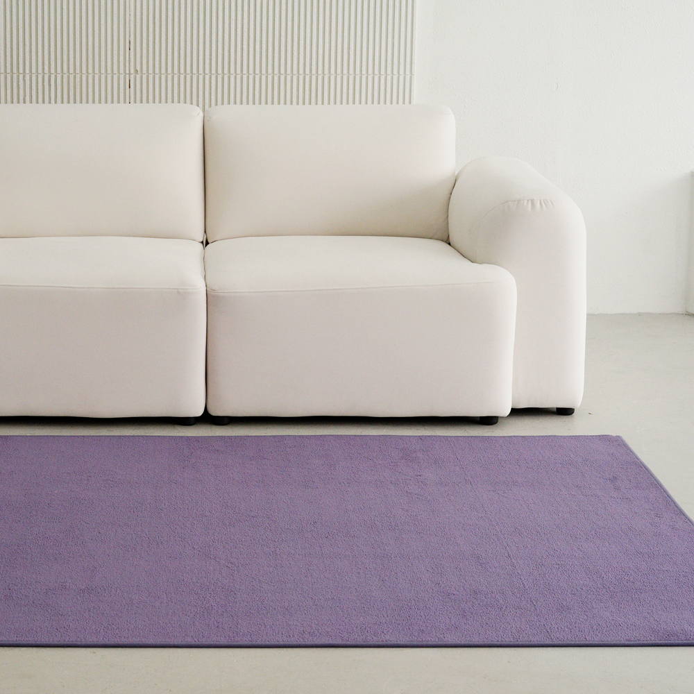 인룸 플레인 소프트 사계절 거실 러그 카페트 그레이 200x250cm