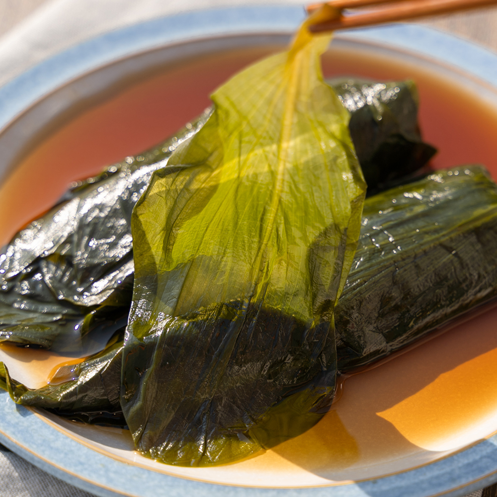 국산 친환경 무농약 명이나물 장아찌 300g 농부플러스 - 메인 이미지