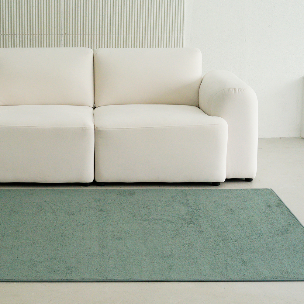 인룸 플레인 소프트 사계절 거실 러그 카페트 그레이 200x250cm