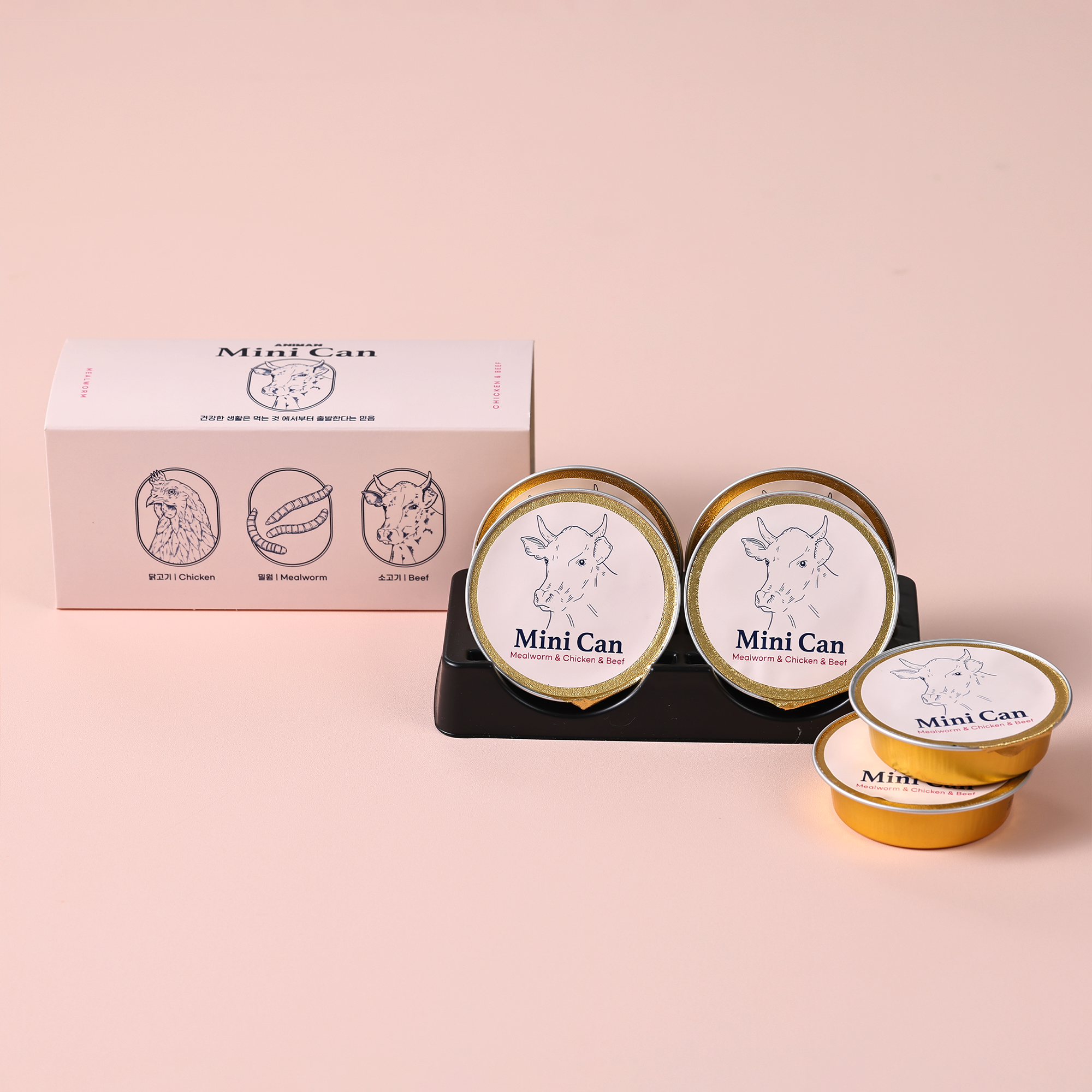 애니먼 애니캔 강아지 고양이 습식캔 소, 30g, 6개 이미지 3