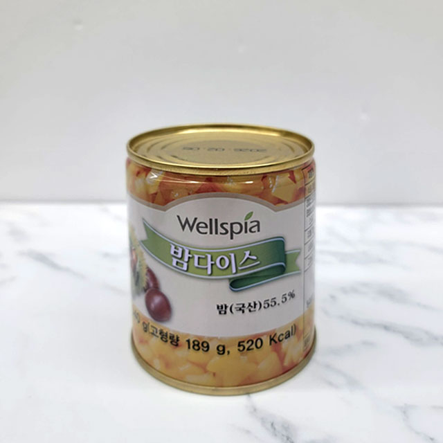 밤다이스 통조림 340g 양갱 식빵 조각밤 - 상세 이미지 4