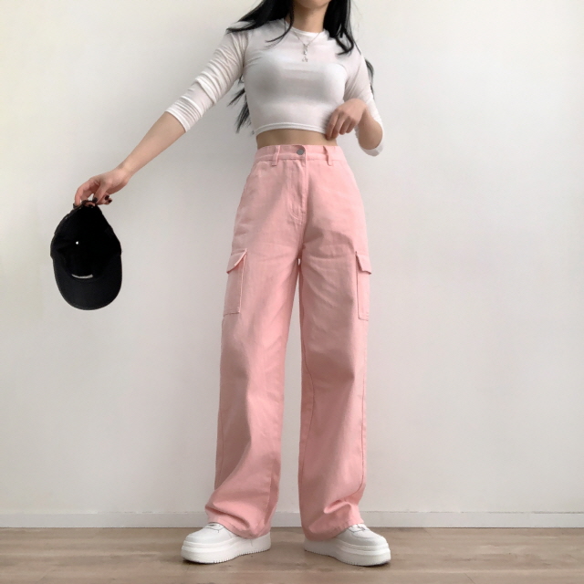 🌼단독특가🌷 [기장선택/~2XL] 올웨이즈 y2k 카고 비죠 비조 와이드 팬츠 5color 상세 이미지 30