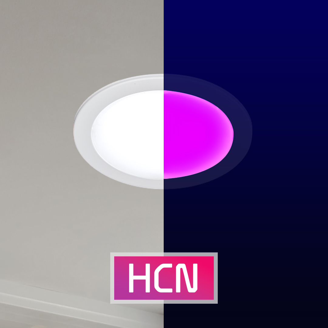 HCN 스마트 LED 405 15W 6인치 다운라이트 매입 매립 살균조명 LED - 상품 이미지