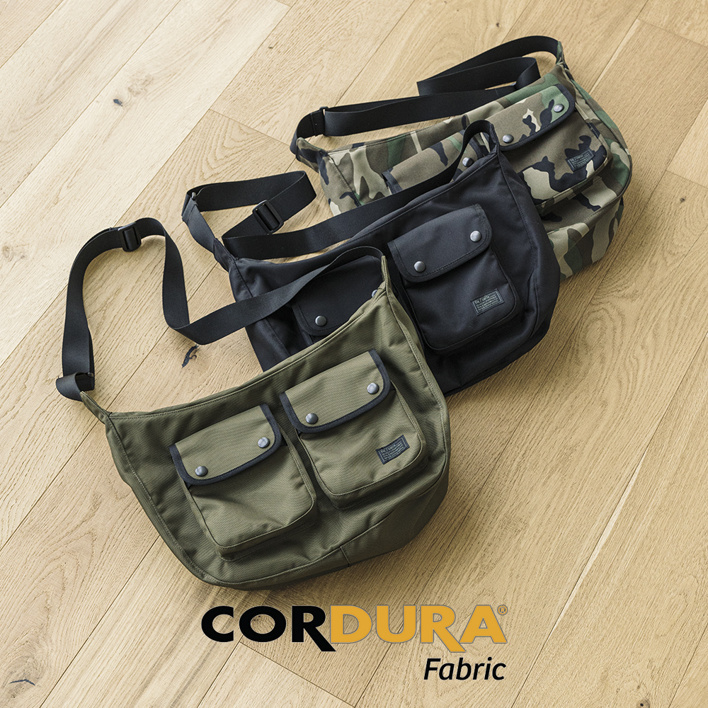 디얼스 발리스틱 코듀라 크로스백 CORDURA Crossbody Bag - BLACK - 상세 이미지 2