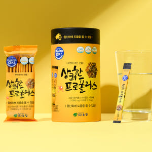 프로폴리스 60포 1개월분 분말 가루 스틱 호주산 플라보노이드 폴리폴리스 맛있게 먹은 솔직 후기 - 상품 이미지 3