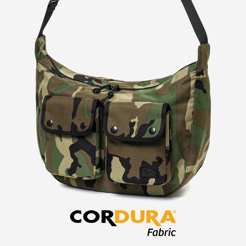 디얼스 발리스틱 코듀라 크로스백 CORDURA Crossbody Bag - BLACK - 상세 이미지 5