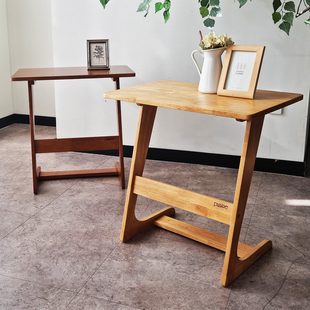 사이드테이블 노트북 미니 간이 원목 소파 테이블 거실 보조책상 600