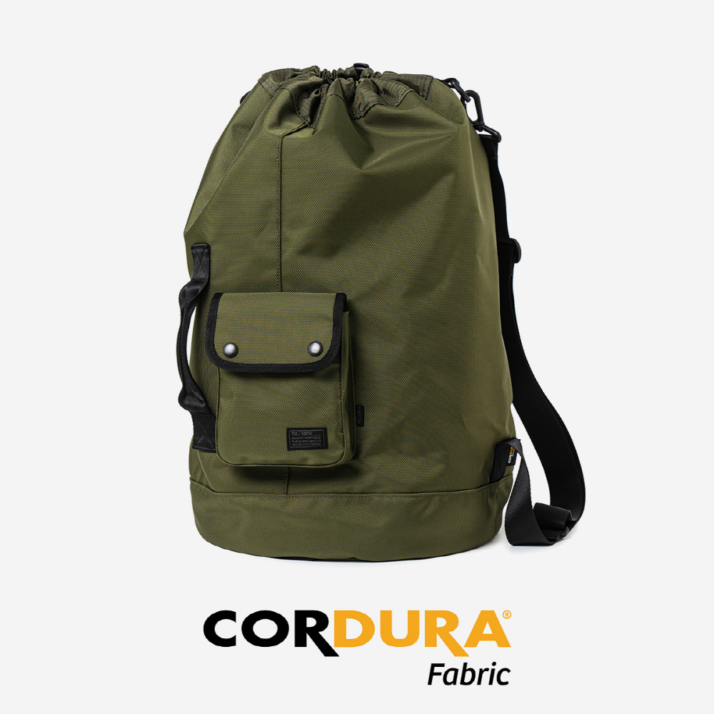 디얼스 발리스틱 코듀라 슬링백 CORDURA String Sling Bag - OLIVE - 상세 이미지 4
