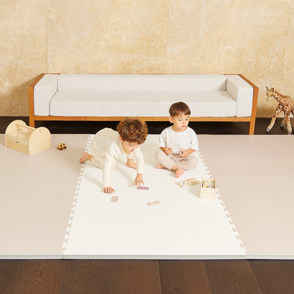 에코폼 아기 유아 맘편한 매트 슈퍼 리뉴얼 퍼즐매트 층간소음 방지 100x100x 4cm - 상세 이미지 5