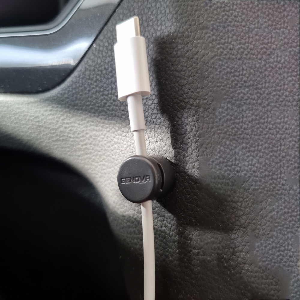 마그네틱 자석 케이블 홀더 전선정리 책상 usb 케이블 줄 충전선 충전기 정리 1세트 - 상세 이미지 5