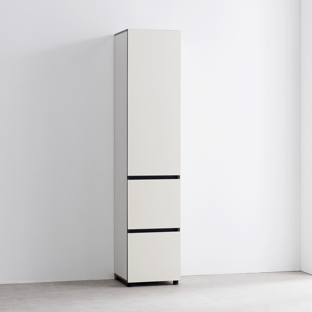 틈새장400 그릇장식장 키높이 키큰 냉장고옆수납장 주방선반장