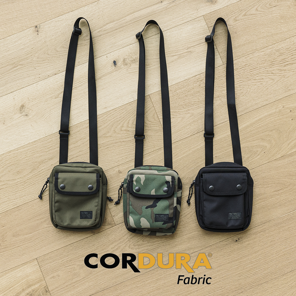 디얼스 발리스틱 코듀라 미니크로스백 CORDURA Mini Cross Bag - WOODLAND - 상세 이미지 2