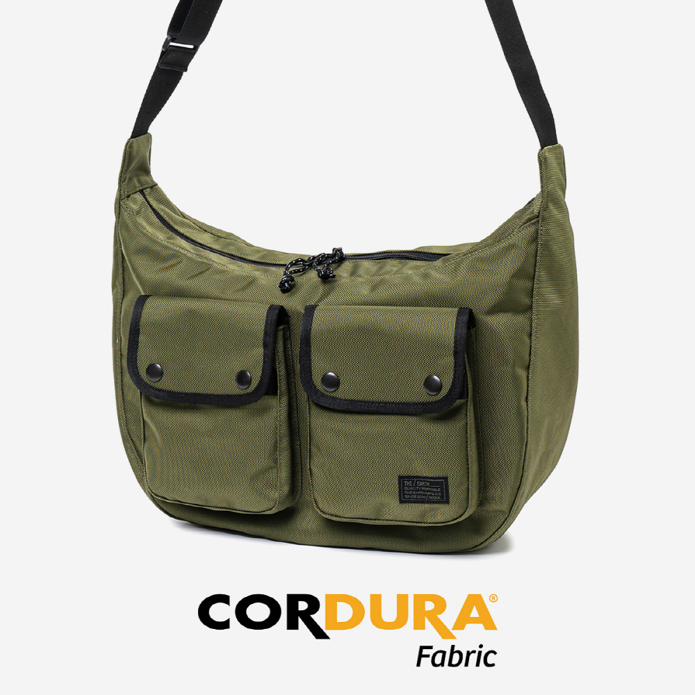 디얼스 발리스틱 코듀라 크로스백 CORDURA Crossbody Bag - BLACK - 상세 이미지 4