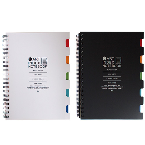 아이비스 5인덱스노트 필기용 공부정리용 업무용 2개입 제품 이미지