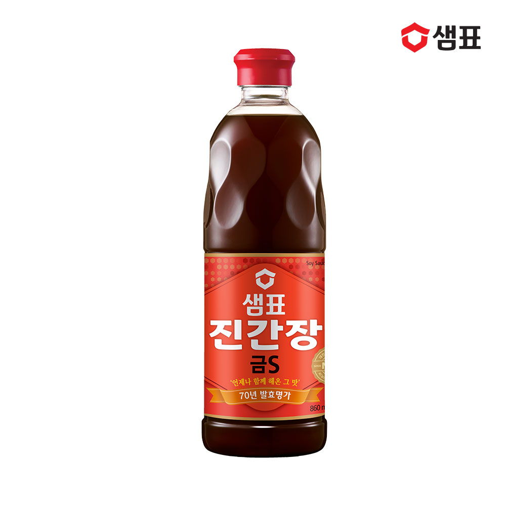 샘표 진간장 금S 860ml - 상품 이미지