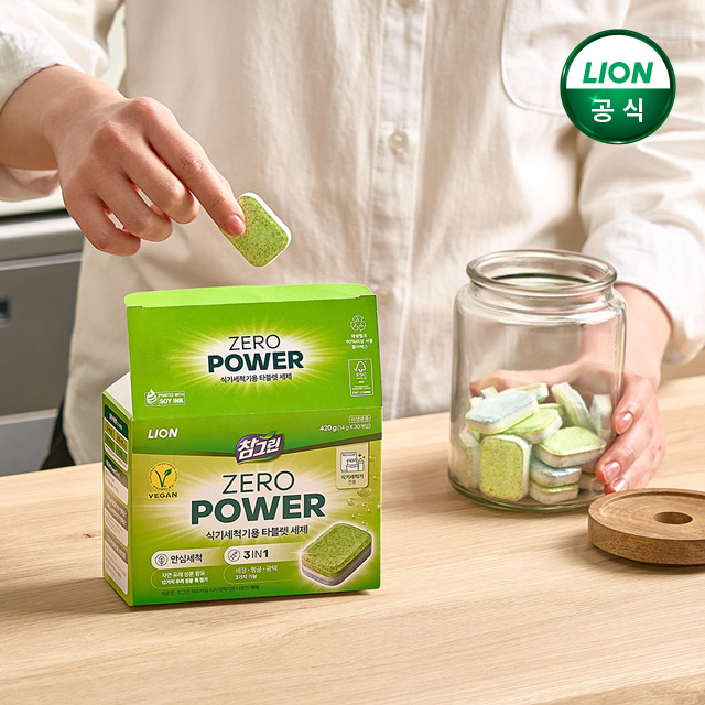 참그린 식기세척기 타블렛 세제 30개입x3개