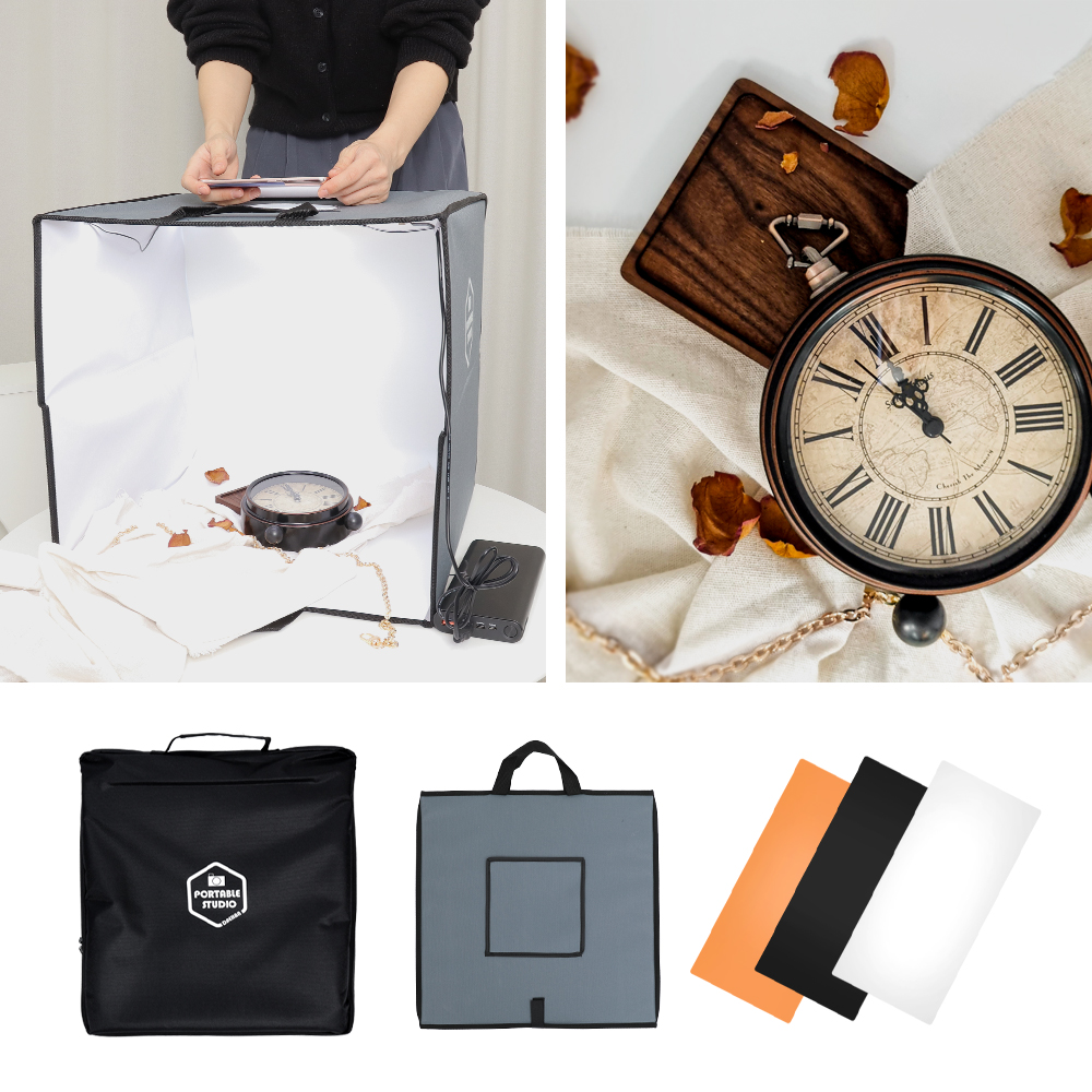 포토부스 포토박스 제품 사진 촬영 미니 스튜디오 포터블 대형 40cm