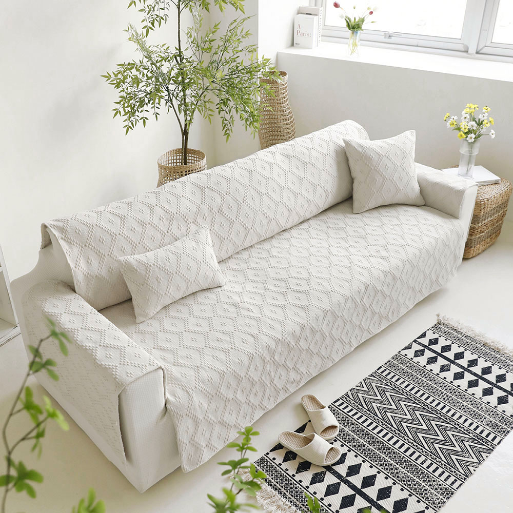 에스닉 자카드 사계절 린넨 패브릭 쇼파 소파 커버 패드 매트 덮개 리폼 천갈이 깔개 카우치