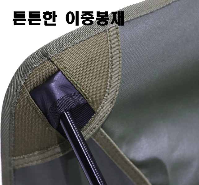 레드스노우 백패킹 경량체어 접이식 미니멀 밀리터리 숏 캠핑의자 탄 - 상세 이미지 4