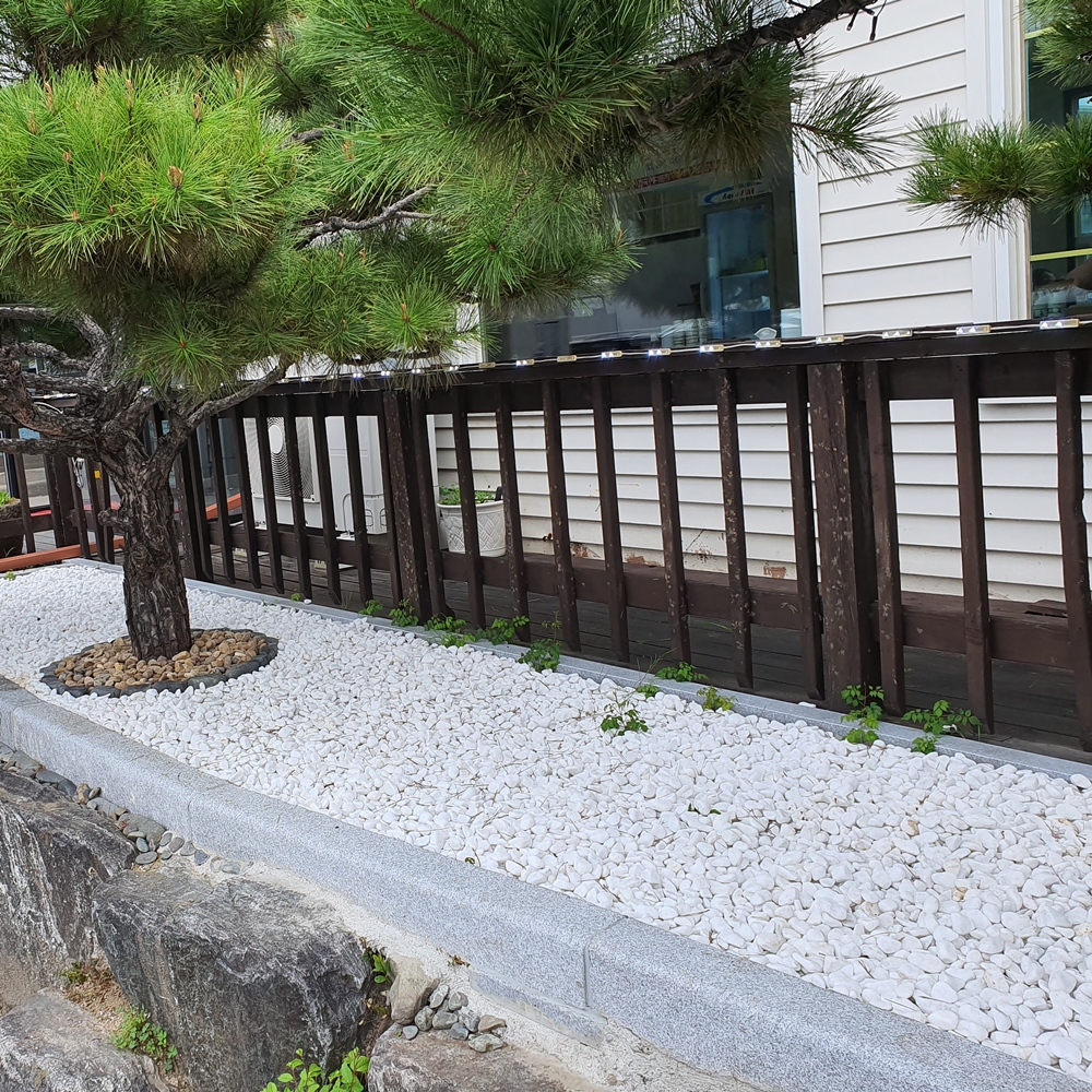 백자갈(흰자갈/흰돌) 15kg(1포) - 상세 이미지 2