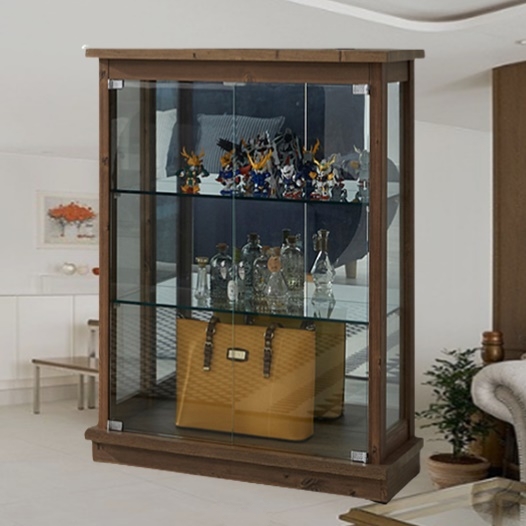 고급장식장 거실유리장식장 낮은장식장 유리진열장 800