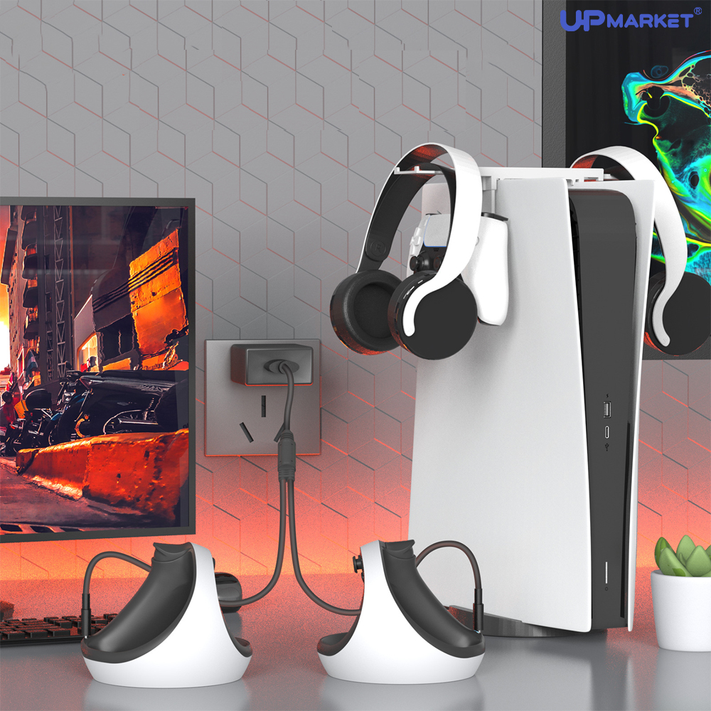 PS VR2 거치대 컨트롤러 PS5본체상단 홀더 - 상세 이미지 4
