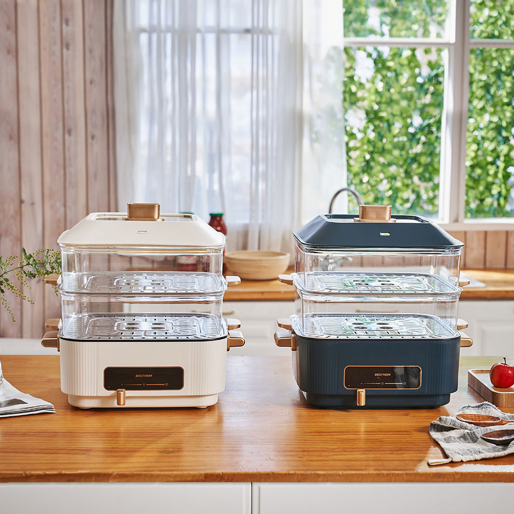 베스트하임 편백담은 전기찜기 푸드스티머