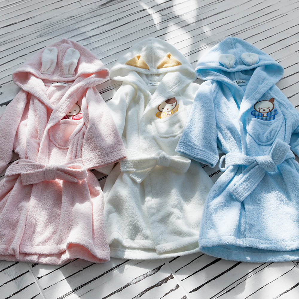 기라로쉬 순면 아동 후드 목욕가운 샤워타올