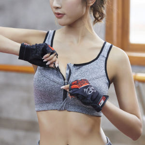 집업 스포츠브라 운동 골프 하이서포트 빅사이즈 앞지퍼 브라탑 1+1 착용 후기 | 사이즈/핏 총정리 - 상품 이미지 2