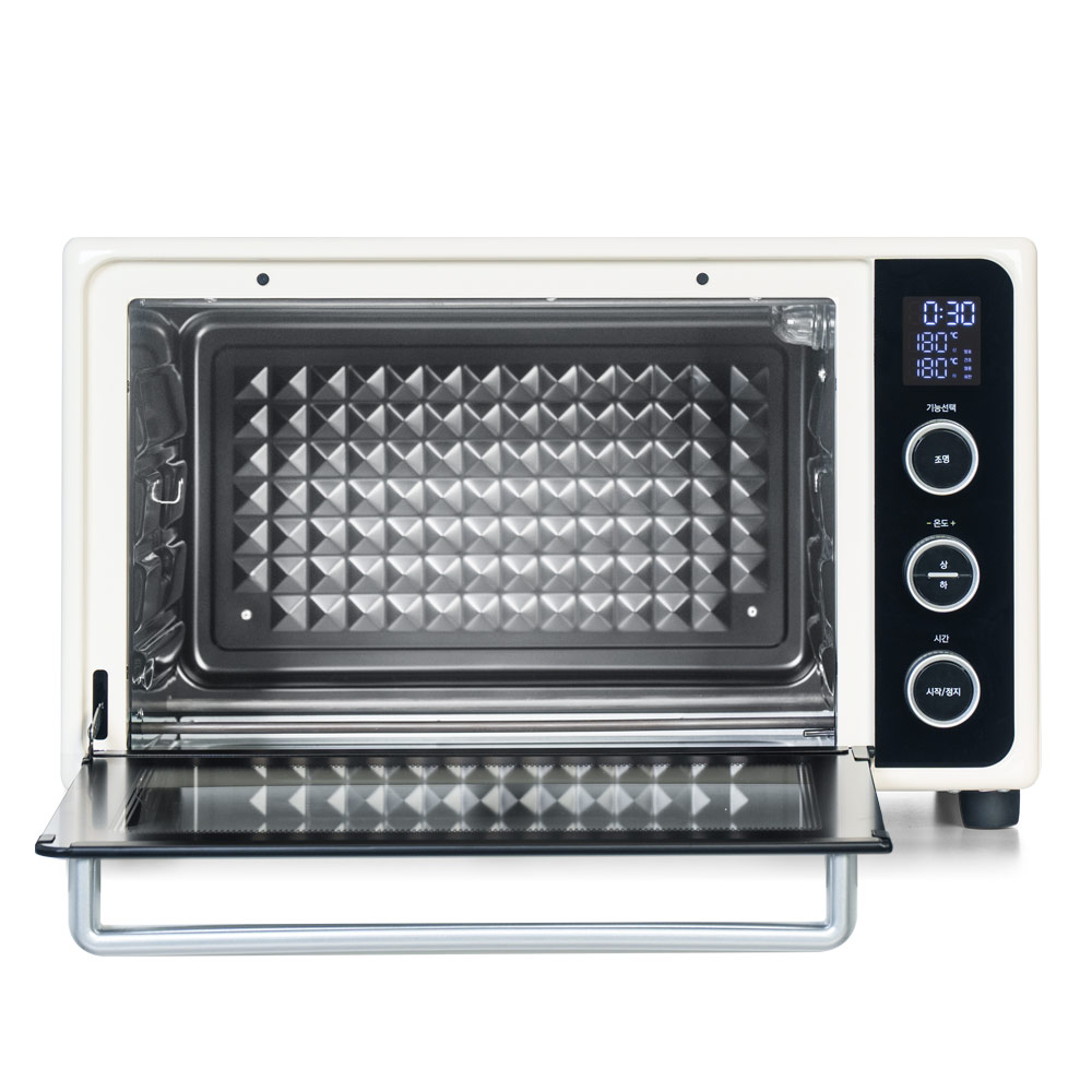 리빙웰 30L 컨벡션 디지털 전기오븐 상하열선 독립조절 베이킹 오븐 OV300A