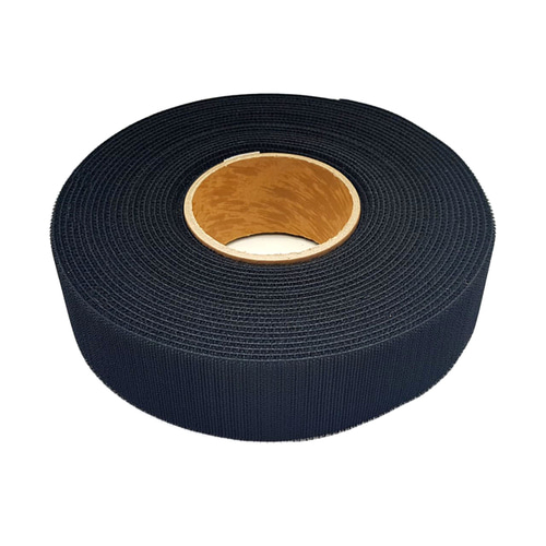 폭 5cm 전선 케이블정리 암수한몸양면벨크로 검정색 일반형 3미터x1롤