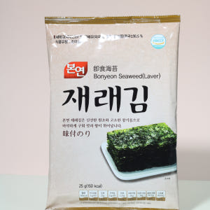 HACCP 본연푸드 본연 재래김 25g 전장김 조미김 맛있게 먹은 솔직 후기 - 상품 이미지 1