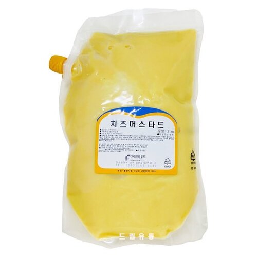 희성) 치즈맛 머스터드 2kg : 주식회사마켓푸드몰