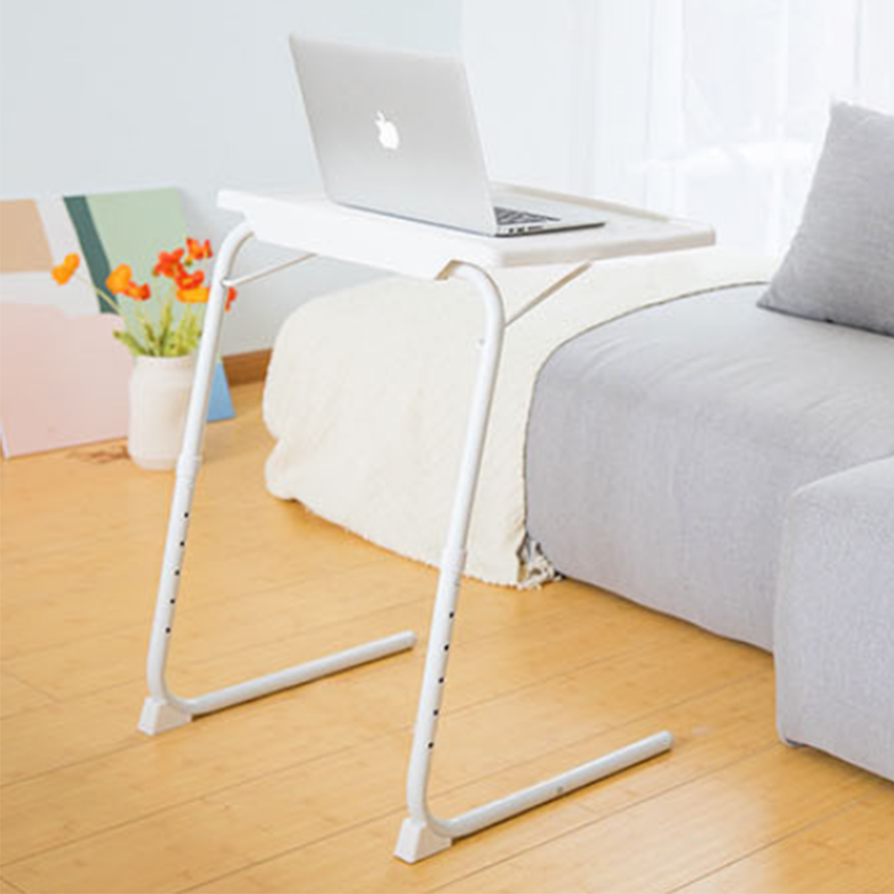 높이 조절 간이 테이블 사이드 보조 미니 침대 쇼파 이동식 책상 베드 노트북 소파 틈새