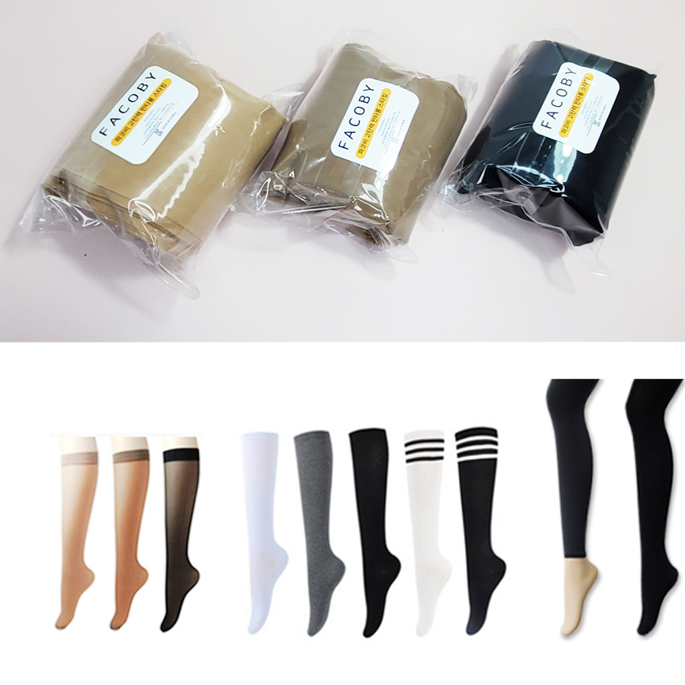 파코비 판타롱스타킹 반스타킹 무릎 스타킹 니삭스 - 상품 이미지
