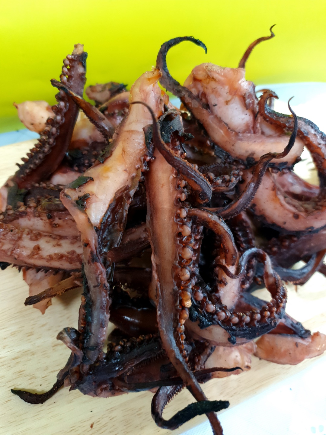 강원도가공 반건조 문어다리 통족 구이족 400g 캠핑요리 오족 가문어 대왕오징어다리 - 상세 이미지 4
