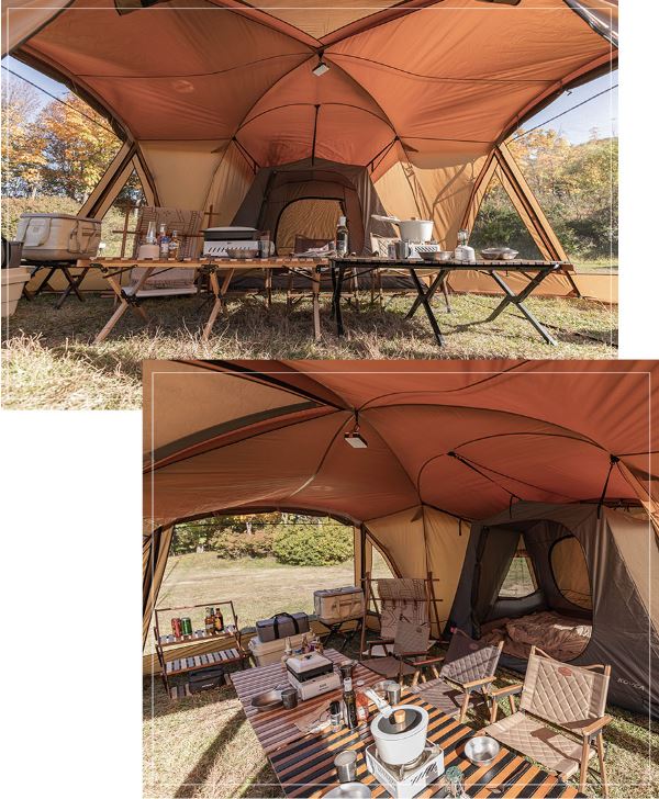 코베아 네스트T 탄 텐트 터널형 리빙쉘 쉘터