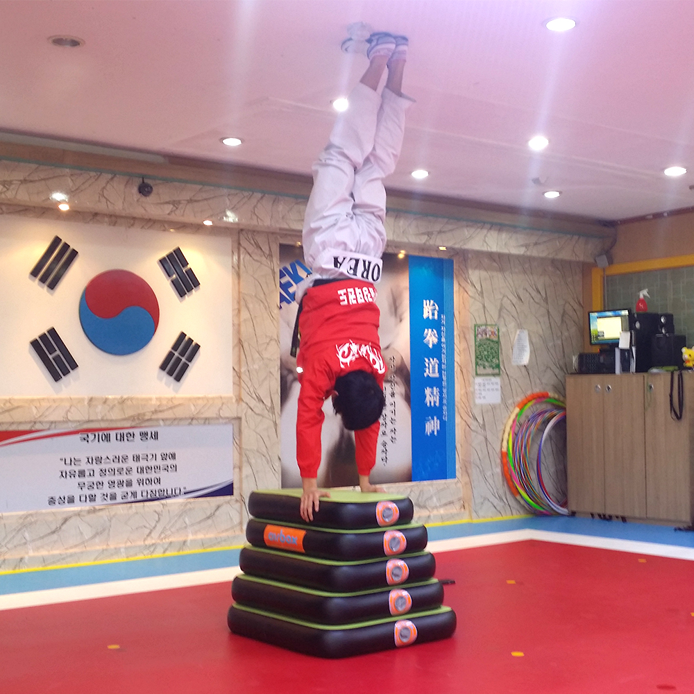 [50개 한정 이벤트] 에어뜀틀 뜀틀 구르기 체육매트 구름판 높이뛰기 - 상세 이미지 3