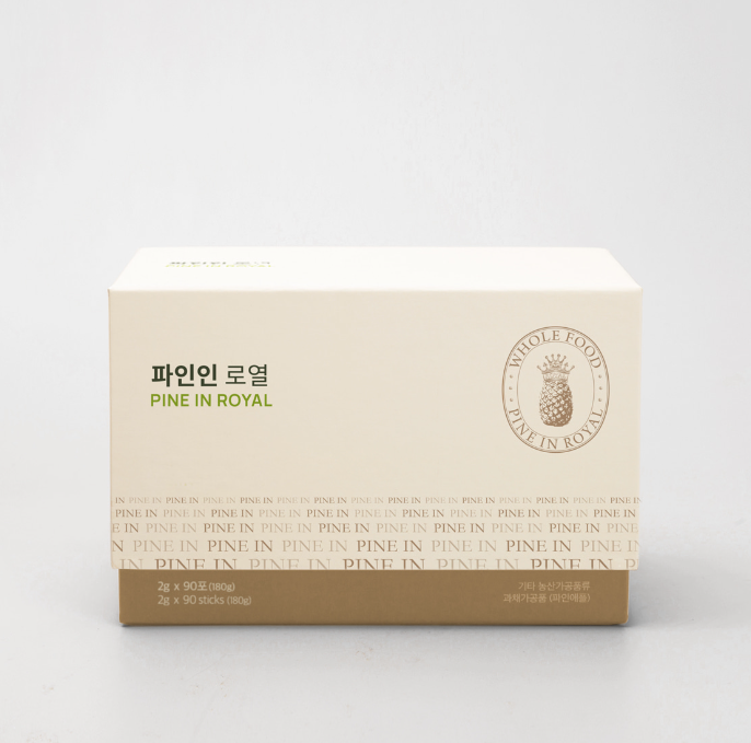 세모 파인인 로열 2g 90포 8곽(1박스) 천연소화효소 임산부 소화불량 개선 : 시즌글라스 연수점