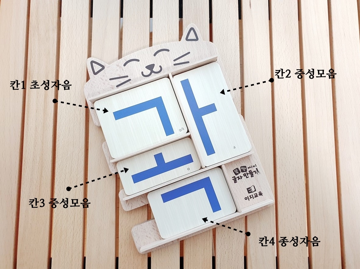 뚝딱 3개월에 한글떼기 1~3단계 한글공부 학습지 학습영상 ( 9개월 ) - 상세 이미지 5
