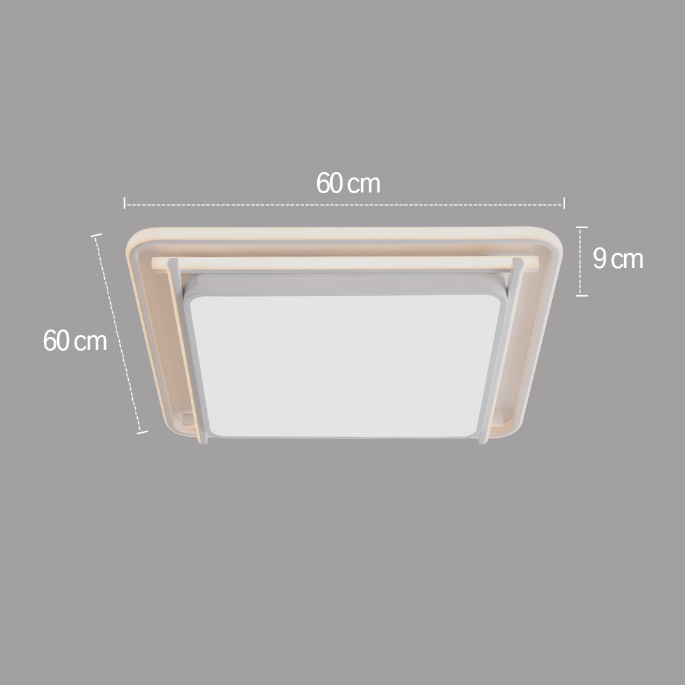 LED등 LED 방등 라운 스퀘어 75W - 상세 이미지 5