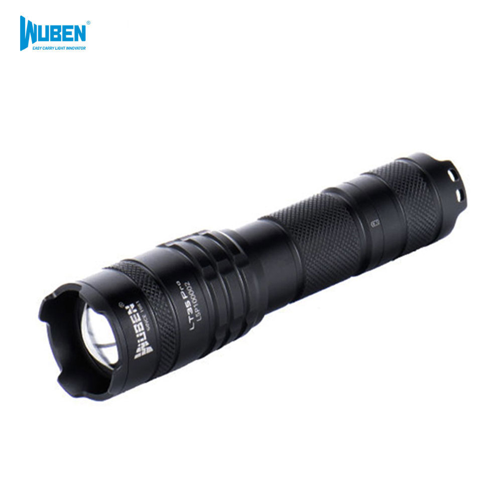 우벤 LT35 PRO 줌 기능 탑재 손전등 1200루멘 고휘도 랜턴 충전식 LED후레쉬 - 상세 이미지 3