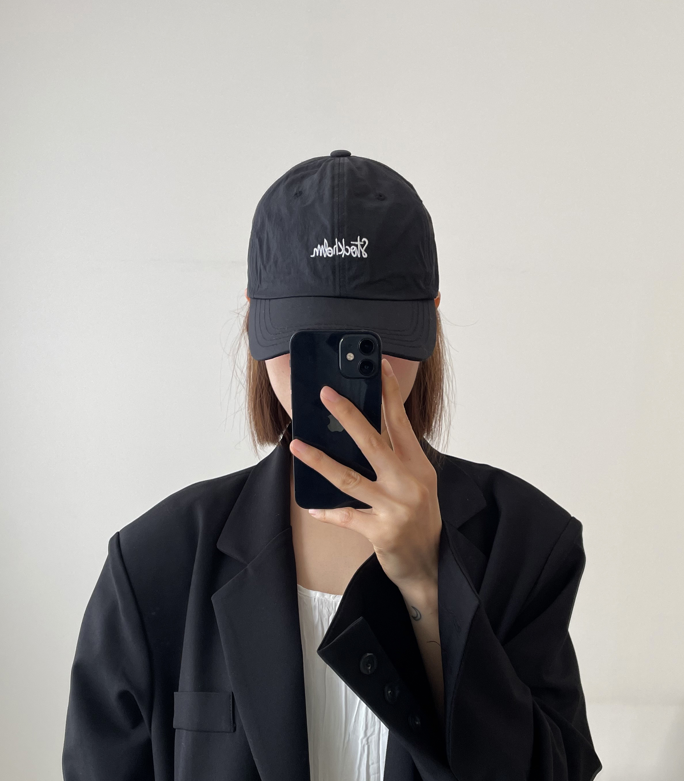 [리햅] 스톡 밴딩 나일론 볼캡 야구모자 - 상세 이미지 2