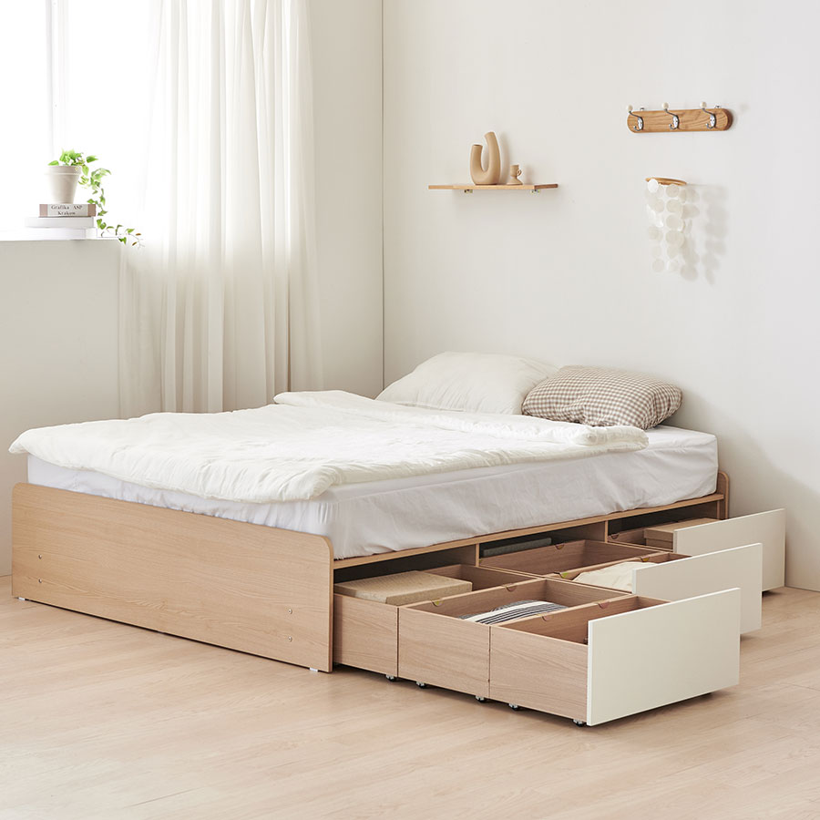 이노센트 그룸 높은 9서랍 빅수납침대 SS 프레임 i103803