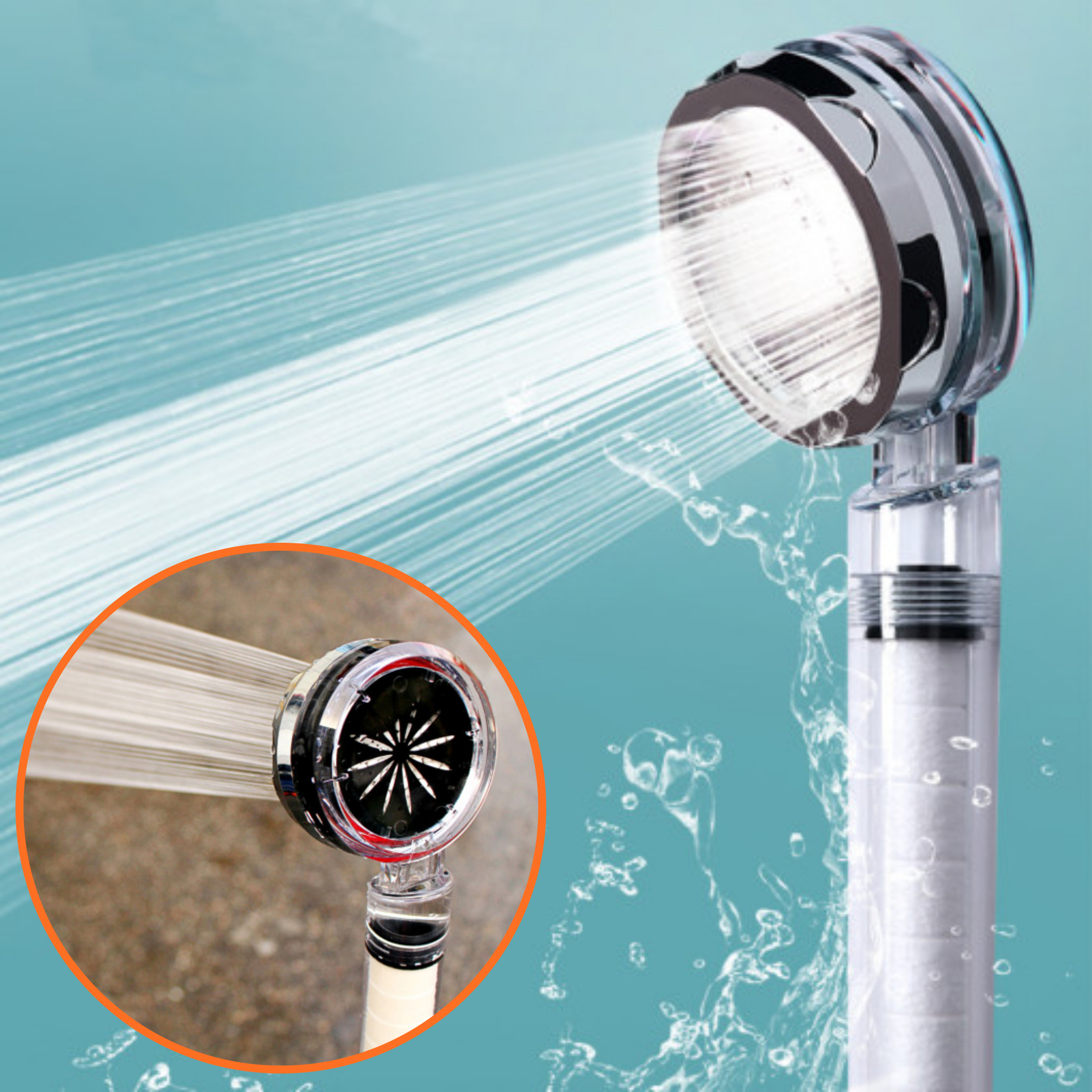 여바라 수압상승 샤워기헤드 국산 욕실 절수 샤워기 수전 녹물 정수