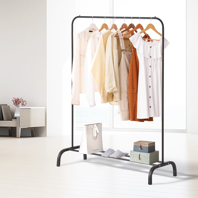 1단행거 이동식옷걸이 봉 옷가게 거치대 옷방 코너 철제