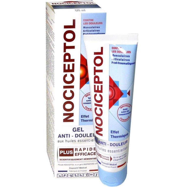 1+1 노시셉톨 마사지겔 120ML NOCICEPTOL GEL 2팩 - 상세 이미지 5