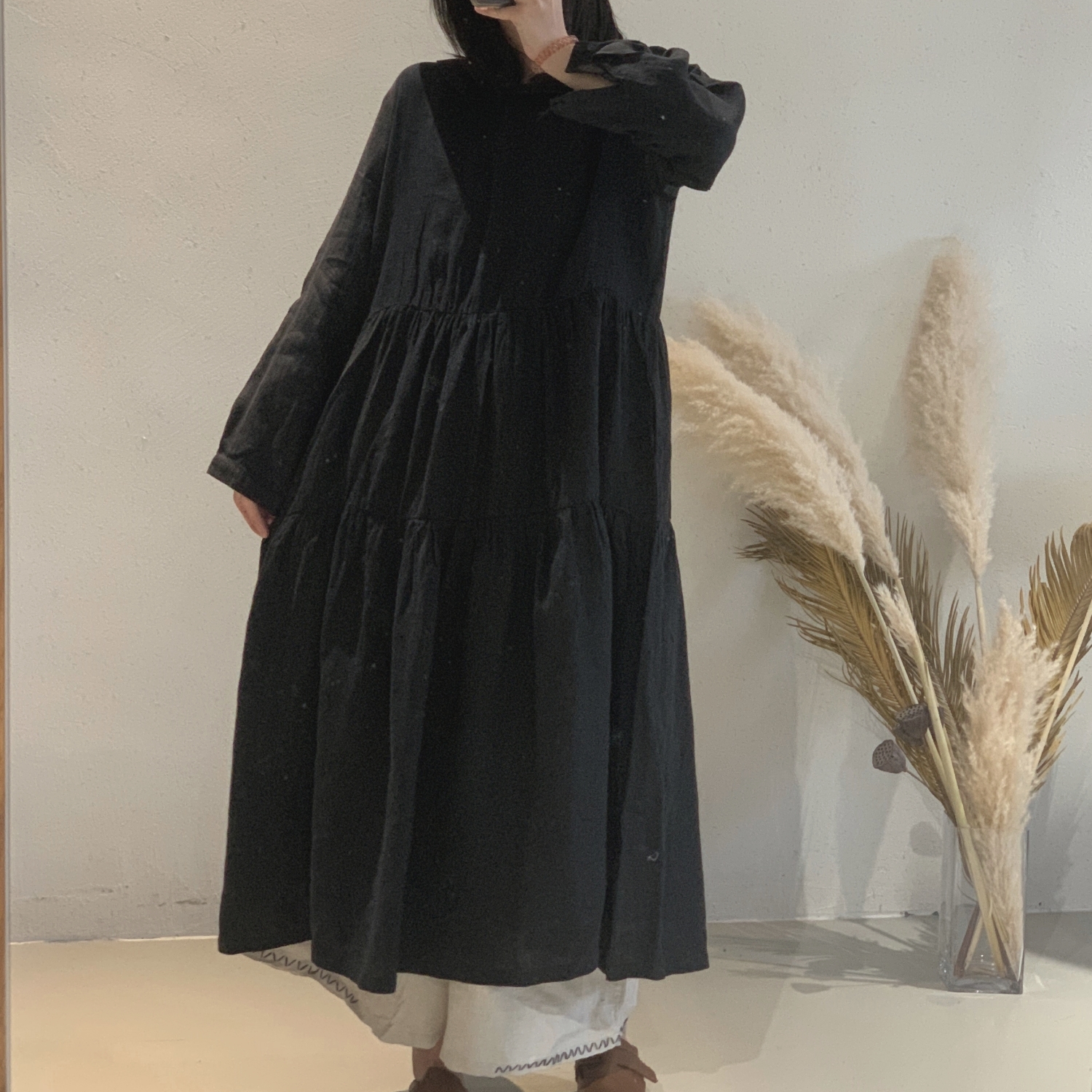 캉캉 빅사이즈린넨원피스 77사이즈원피스 - 상세 이미지 3