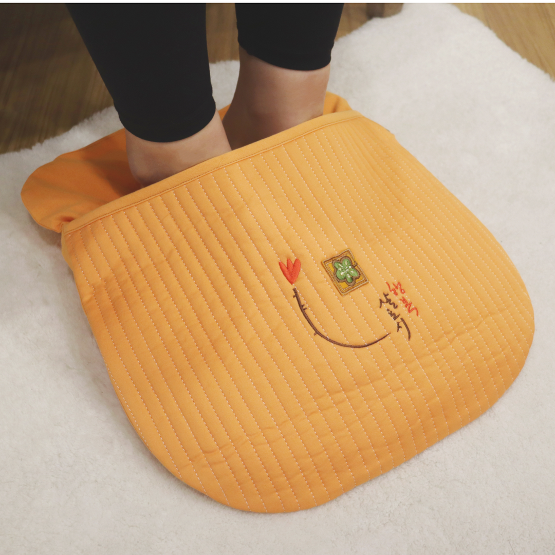 들꽃잠 멀티형 다용도 발 찜질팩 살포시 온열 팥찜질