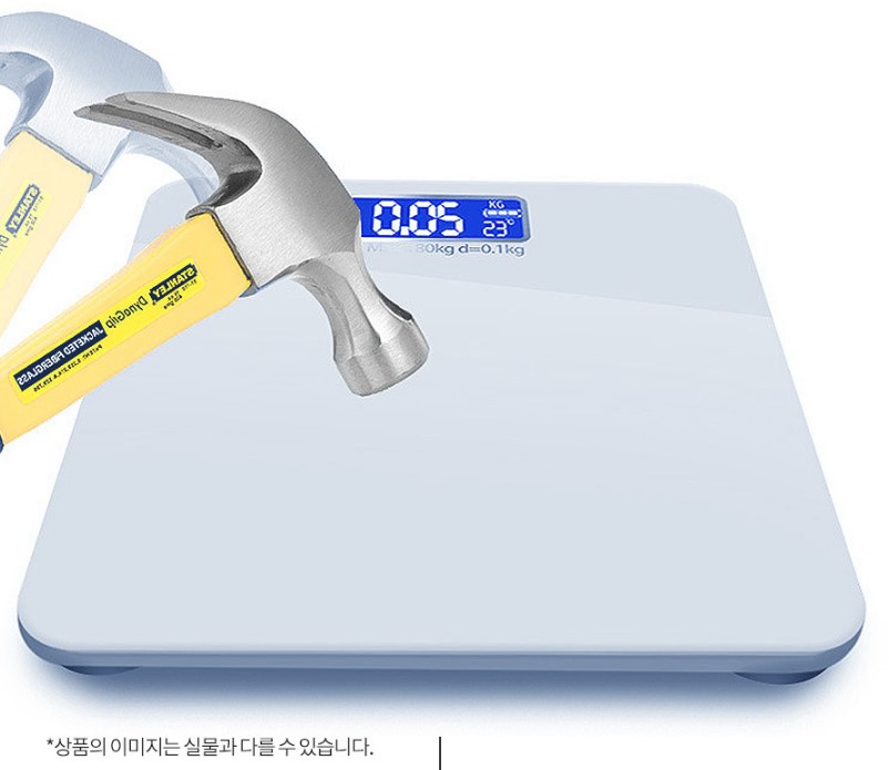 전자 체중계 몸무게 측정기 디지털 가정용 저울 체중기 - 상세 이미지 4